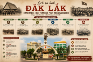 Lịch sử tỉnh Đắk Lắk và quá trình hình thành phát triển hành chính
